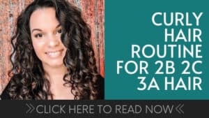 curly girl method routine for fine 2b 2c 3a hair