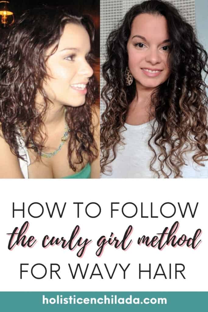 how to follow the curly girl method pin